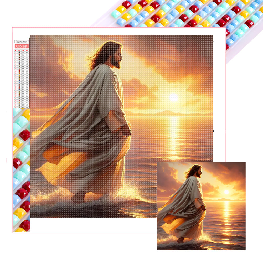 Diamond Painting - Full Square - Jesus (40*40CM)