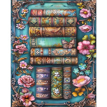Load image into Gallery viewer, AB Diamond Painting - Full Round - Flower Bookshelf (40*50CM)
