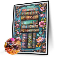 Load image into Gallery viewer, AB Diamond Painting - Full Round - Flower Bookshelf (40*50CM)
