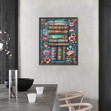 Load image into Gallery viewer, AB Diamond Painting - Full Round - Flower Bookshelf (40*50CM)
