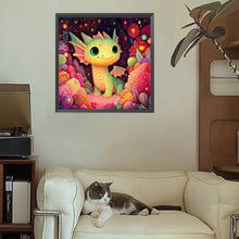 Load image into Gallery viewer, Diamond Painting - Full Square - Dragon In The Cave (30*30CM)
