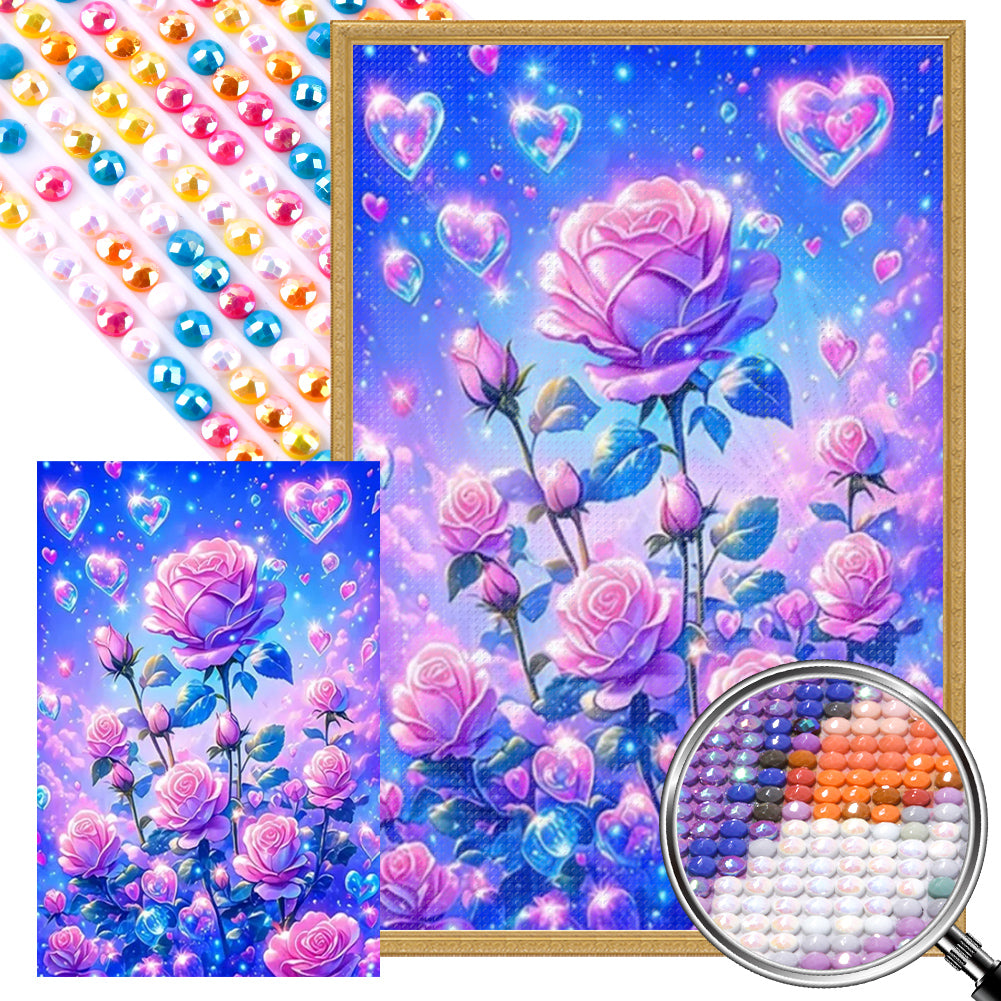AB Diamond Painting - Full Round - Dream Rose (40*60CM)