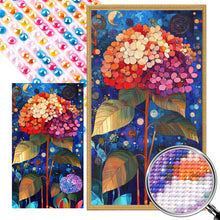 Load image into Gallery viewer, AB Diamond Painting - Full Round - Red Hydrangea (40*70CM)
