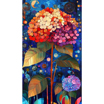 AB Diamond Painting - Full Round - Red Hydrangea (40*70CM)