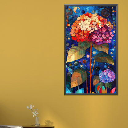 AB Diamond Painting - Full Round - Red Hydrangea (40*70CM)