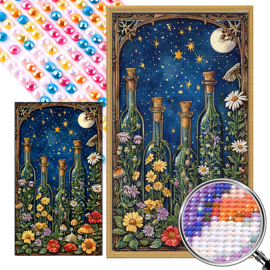 AB Diamond Painting - Full Round - Garden At Night (40*70CM)