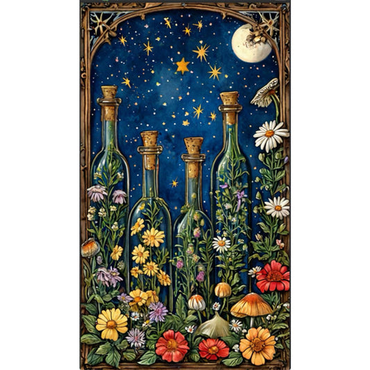 AB Diamond Painting - Full Round - Garden At Night (40*70CM)