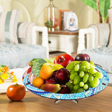 Load image into Gallery viewer, Diamond Painting Wooden Serving Tray Decorative Diamond Painting Dining Plate(D)
