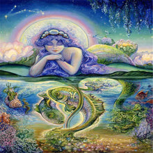 Load image into Gallery viewer, Diamond Painting - Full Round - Mermaid Princess (40*60CM)
