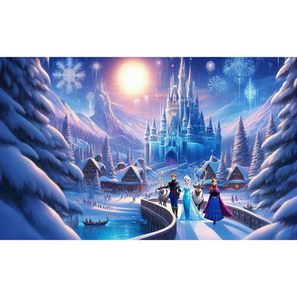Diamond Painting - Full Round - Disney (65*40CM)