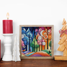 Load image into Gallery viewer, Diamond Painting - Partial Special Shaped - Beautiful Forest (30*30CM)
