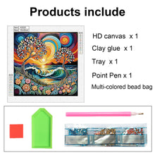 Load image into Gallery viewer, Diamond Painting - Partial Special Shaped - Beautiful Forest (30*30CM)
