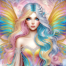 Load image into Gallery viewer, Diamond Painting - Partial Special Shaped - Elf Beauty (30*30CM)
