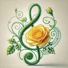 Load image into Gallery viewer, Diamond Painting - Partial Special Shaped - Musical Symbols (30*30CM)

