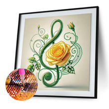 Load image into Gallery viewer, Diamond Painting - Partial Special Shaped - Musical Symbols (30*30CM)
