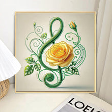 Load image into Gallery viewer, Diamond Painting - Partial Special Shaped - Musical Symbols (30*30CM)
