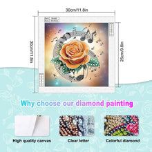 Load image into Gallery viewer, Diamond Painting - Partial Special Shaped - Musical Symbols (30*30CM)

