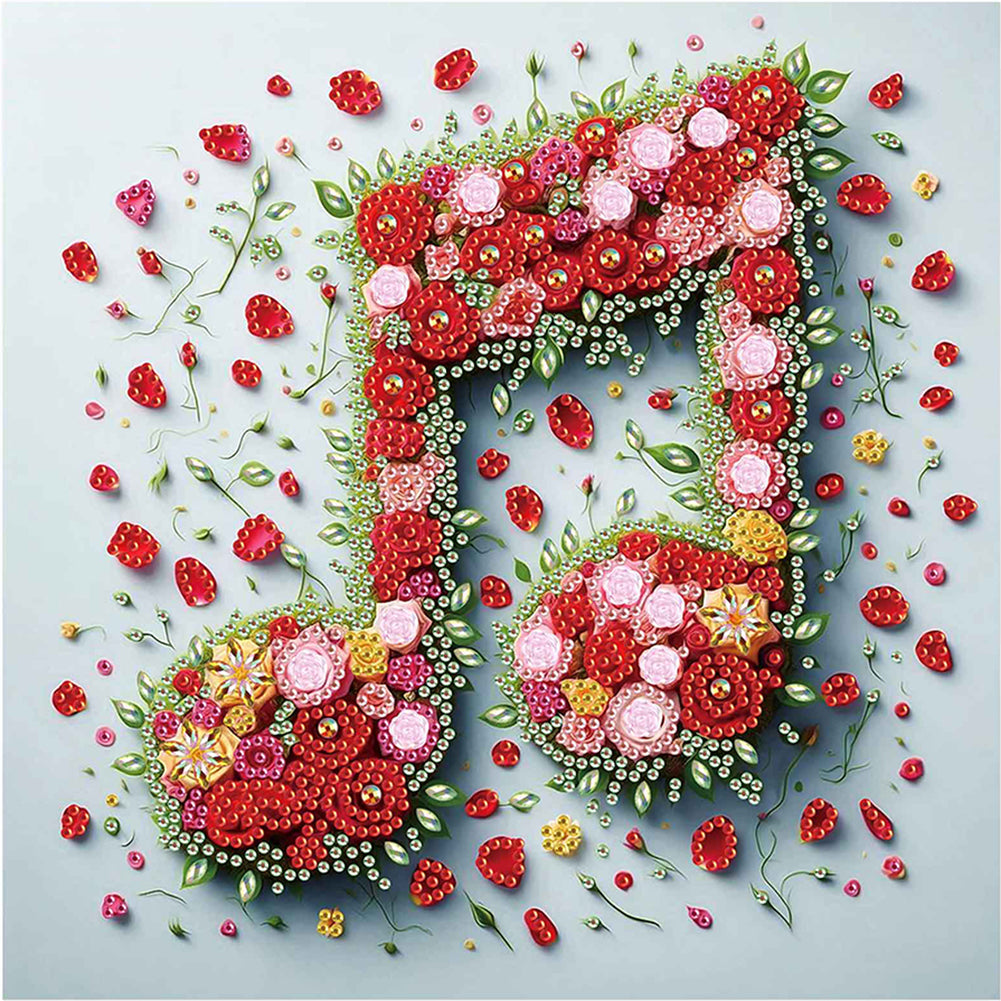 Diamond Painting - Partial Special Shaped - Musical Symbols (30*30CM)