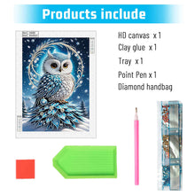 Load image into Gallery viewer, Diamond Painting - Partial Special Shaped - Owl (30*40CM)

