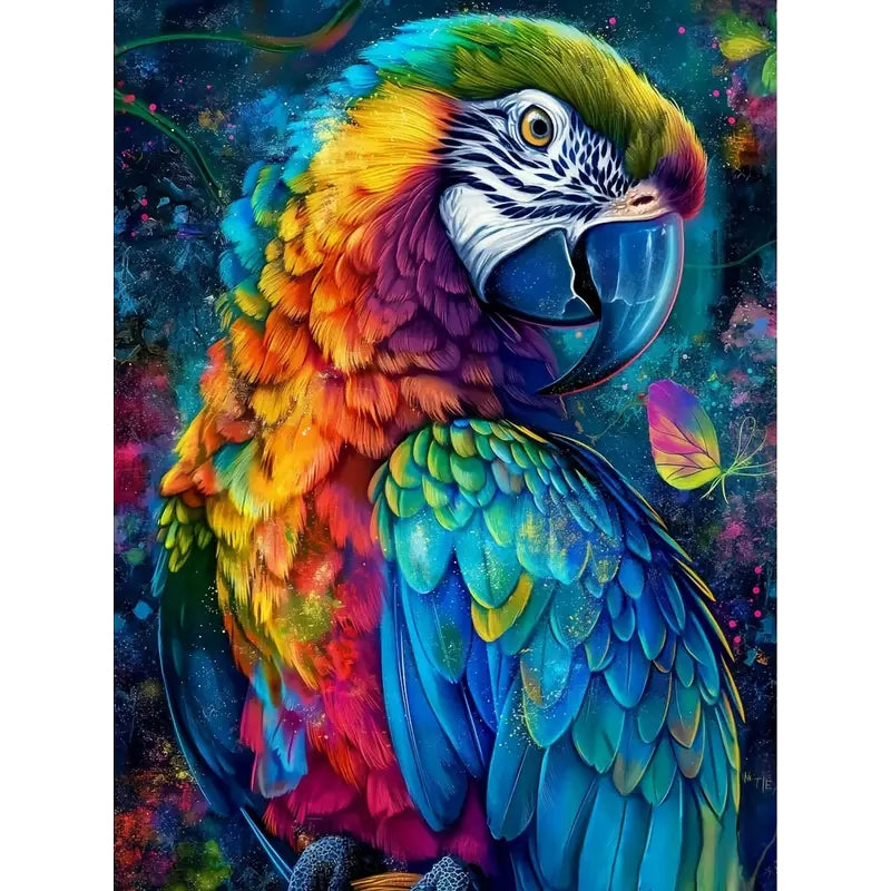 AB Diamond Painting - Full Round - Parrot (45*60CM)