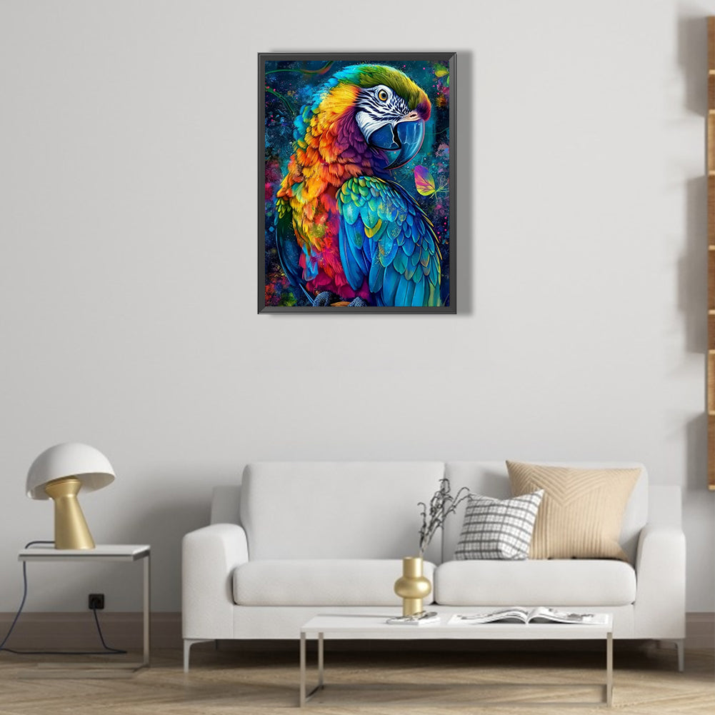AB Diamond Painting - Full Round - Parrot (45*60CM)