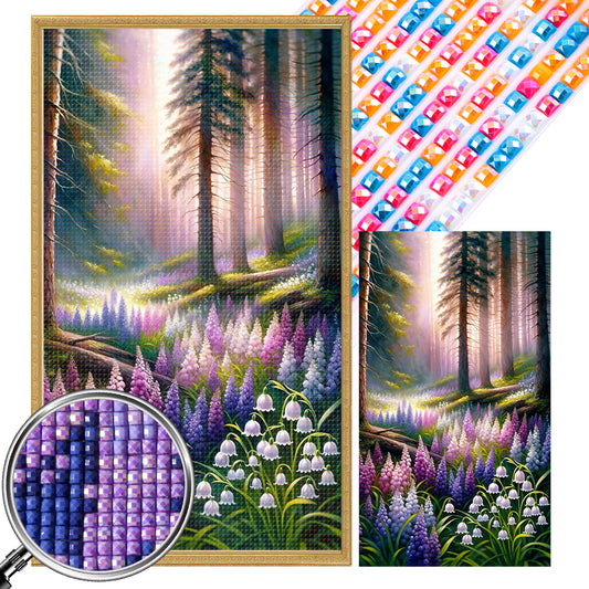 AB Diamond Painting - Full Square - Forest (40*70CM)
