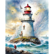 Load image into Gallery viewer, Diamond Painting - Full Square - Lighthouse (40*50CM)
