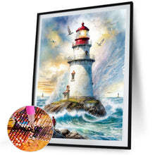 Load image into Gallery viewer, Diamond Painting - Full Square - Lighthouse (40*50CM)
