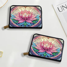 Load image into Gallery viewer, Diamond Painting Card Holder Coin Purse Diamond Art Wallet Pouch for Women (F)
