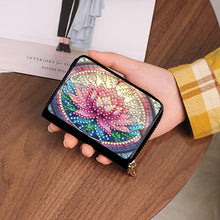 Load image into Gallery viewer, Diamond Painting Card Holder Coin Purse Diamond Art Wallet Pouch for Women (F)
