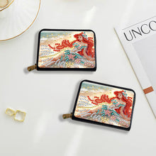 Load image into Gallery viewer, Diamond Painting Card Holder Coin Purse Diamond Art Wallet Pouch for Women (H)
