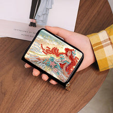 Load image into Gallery viewer, Diamond Painting Card Holder Coin Purse Diamond Art Wallet Pouch for Women (H)
