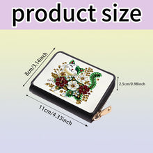Load image into Gallery viewer, Diamond Painting Card Holder Coin Purse Diamond Art Wallet Pouch for Women (I)
