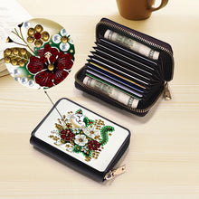 Load image into Gallery viewer, Diamond Painting Card Holder Coin Purse Diamond Art Wallet Pouch for Women (I)
