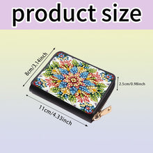 Load image into Gallery viewer, Diamond Painting Card Holder Coin Purse Diamond Art Wallet Pouch for Women (L)

