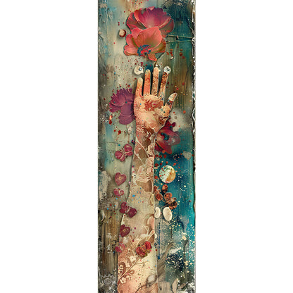 AB Diamond Painting - Full Round - Flowers And Arms (30*90CM)