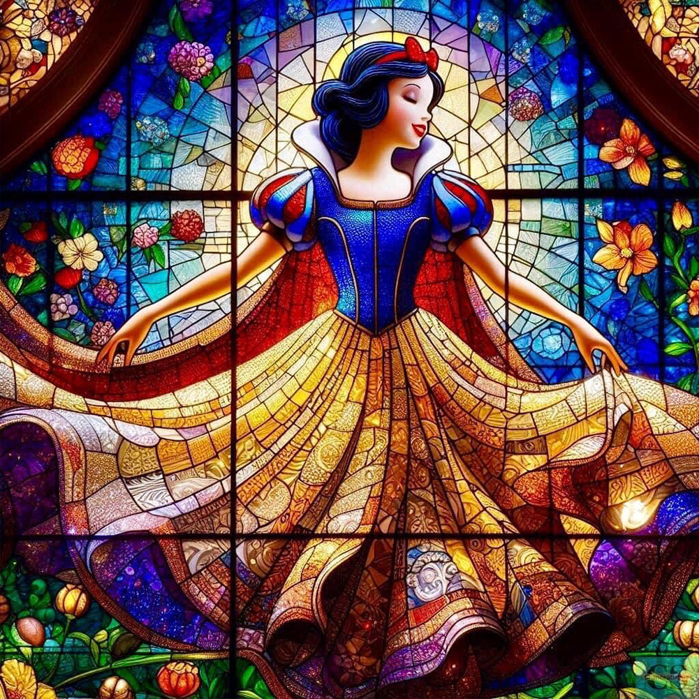 Diamond Painting - Full Round - Snow White (40*40CM)
