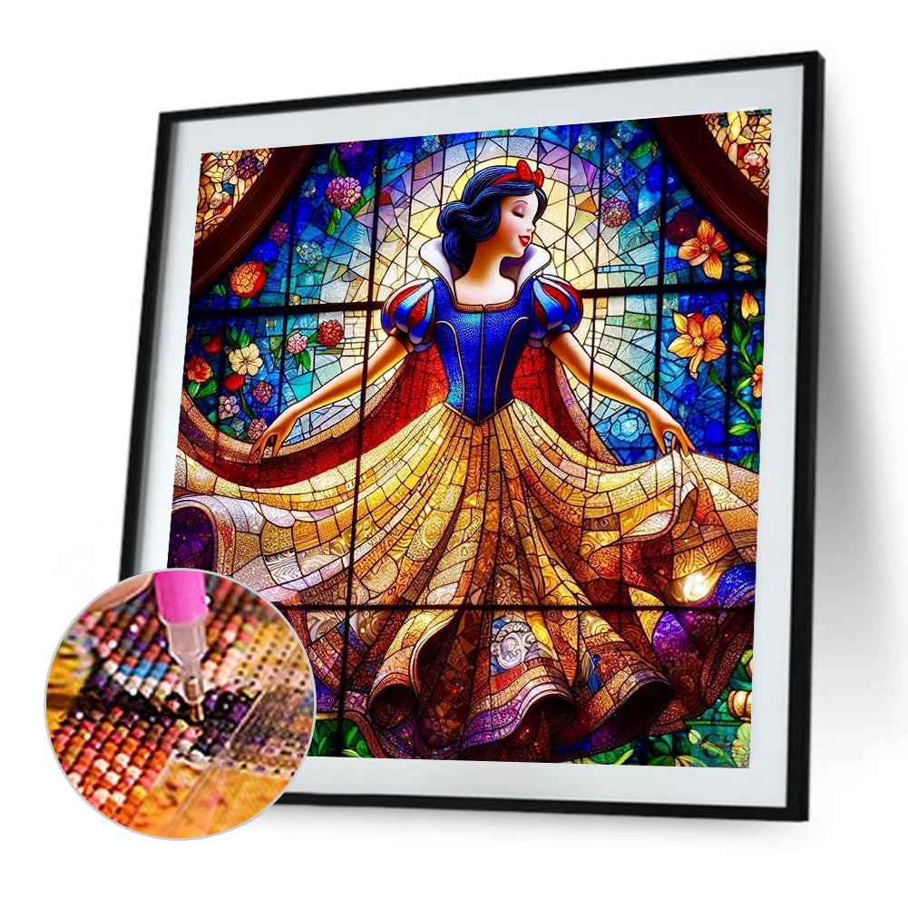 Diamond Painting - Full Round - Snow White (40*40CM)