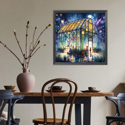Diamond Painting - Full Round - Plant Hut (40*40CM)