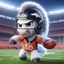 Load image into Gallery viewer, Diamond Painting - Full Round - Denver Broncos Rugby (45*45CM)
