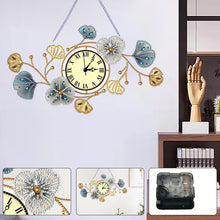 Load image into Gallery viewer, DIY Diamond Painting Clock Kits Diamond Art Clock Ornaments Kit Home Decor (B)
