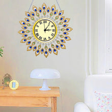 Load image into Gallery viewer, DIY Diamond Painting Clock Kits Diamond Art Clock Ornaments Kit Home Decor (C)
