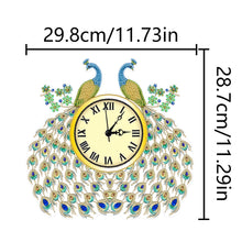 Load image into Gallery viewer, DIY Diamond Painting Clock Kits Diamond Art Clock Ornaments Kit Home Decor (E)

