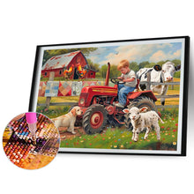 Load image into Gallery viewer, Diamond Painting - Full Round - Farm Child (50*40CM)
