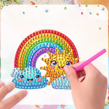 Load image into Gallery viewer, 6Pcs DIY Diamond Painting Refrigerator Magnets Diamond Art Kits (Rainbow)
