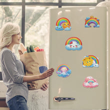 Load image into Gallery viewer, 6Pcs DIY Diamond Painting Refrigerator Magnets Diamond Art Kits (Rainbow)
