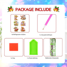 Load image into Gallery viewer, 6Pcs DIY Diamond Painting Refrigerator Magnets Diamond Art Kits (Giraffe)
