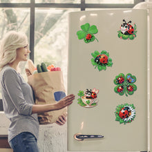 Load image into Gallery viewer, 6Pcs DIY Diamond Painting Refrigerator Magnets Diamond Art Kits (Ladybug)
