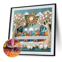 Load image into Gallery viewer, Diamond Painting - Partial Special Shaped - The Last Supper (30*30CM)
