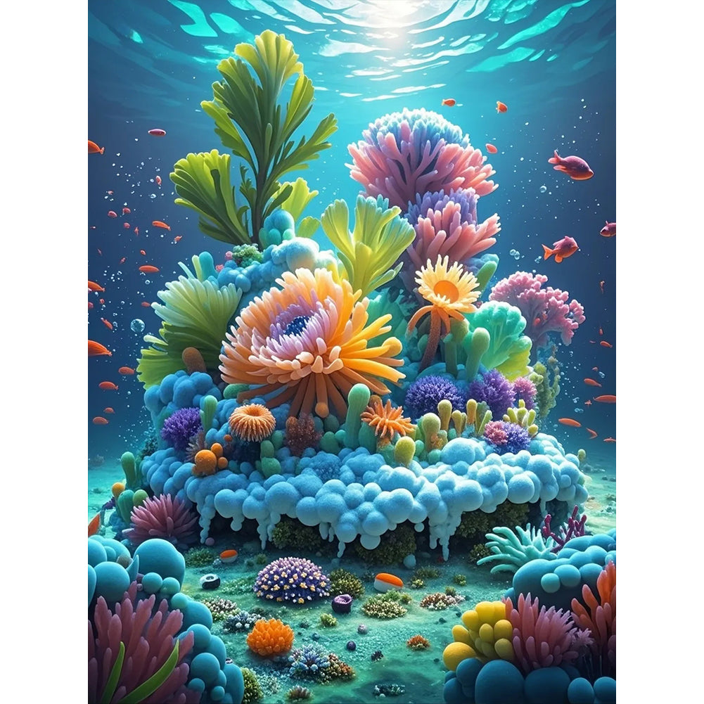 Diamond Painting - Full Round - Coral Hut (30*40CM)